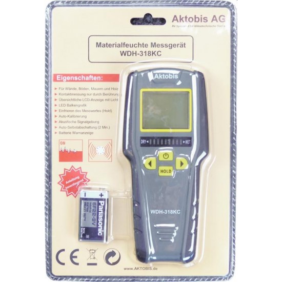 WDH 318 KC anyagnedvesség mérő műszer